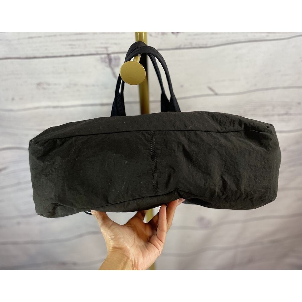 Lululemon Athletica Side Cinch Tote Bag Black Shoulder Gym Travel Everyday Carry - Picture 6 of 8